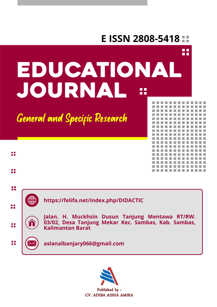 EDUCATIONAL JOURNAL : General and Specific Research