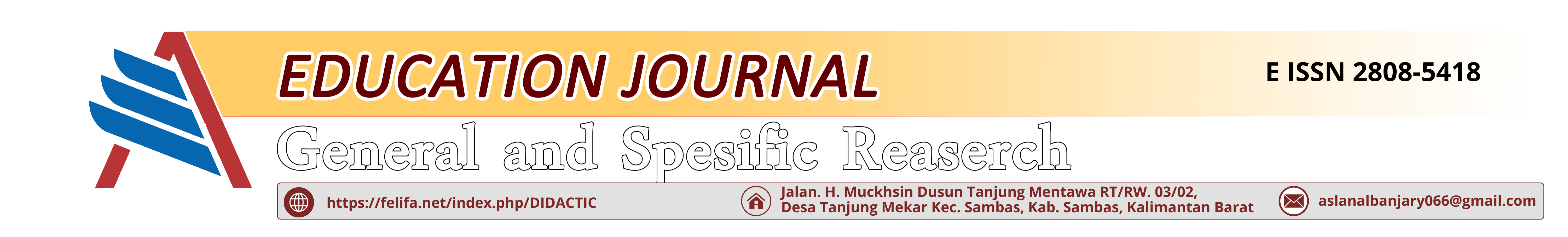 EDUCATIONAL JOURNAL : General and Specific Research